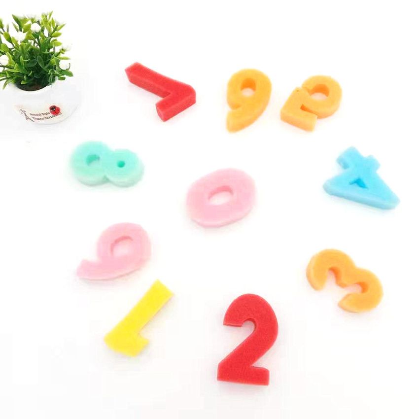 36 Pieces Alphabets Sponge Foam Painting Brush Kids