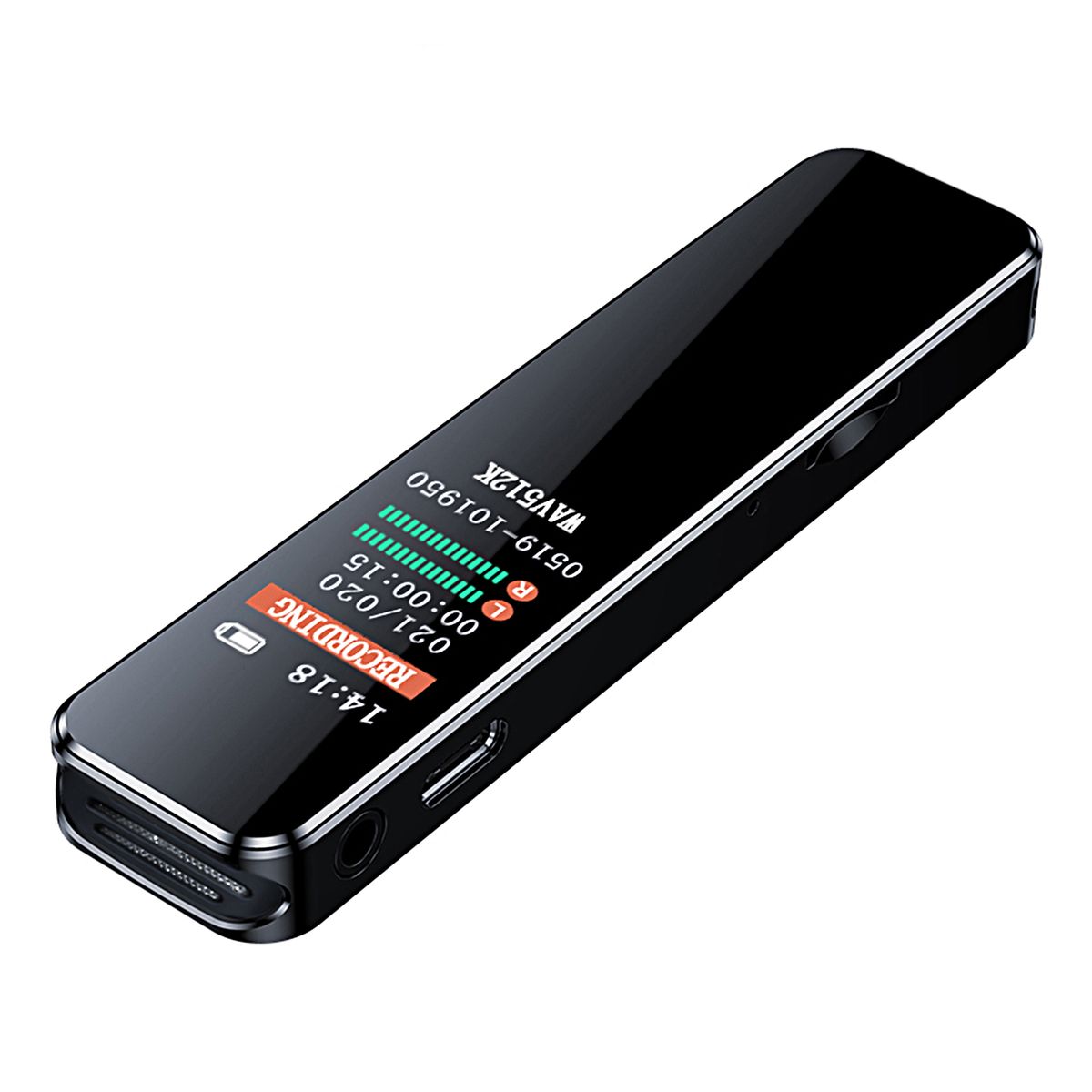 Noise Reduction Voice Recorder With Playback Portable