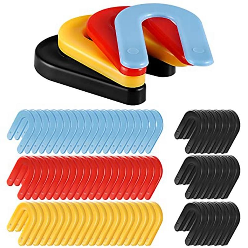 440 Pieces Horseshoe Shim Tile Spacers Plastic Shims Structu