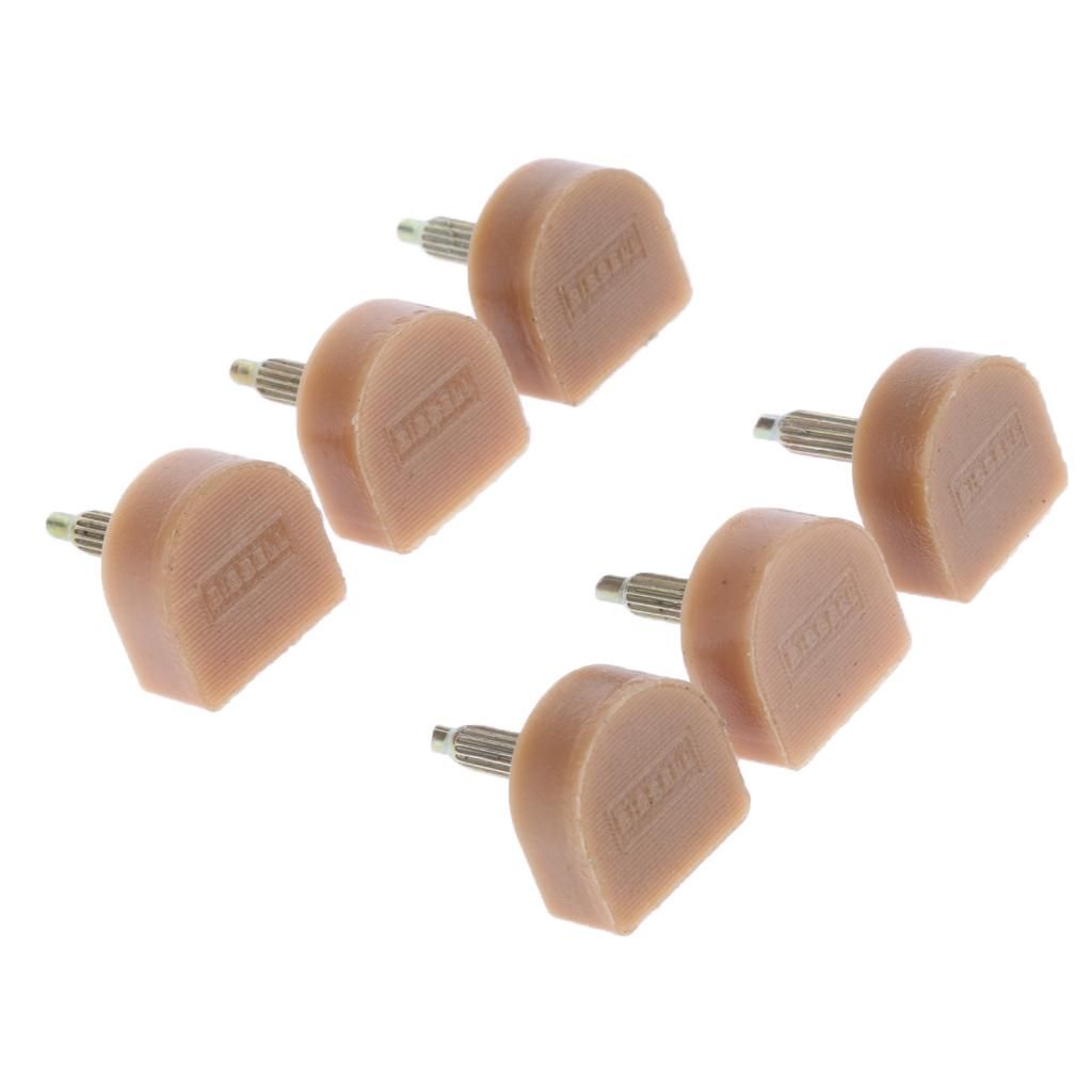 3 Pairs Heel Plate Spare Heel Caps For High-Heeled 10x11mm Apricot