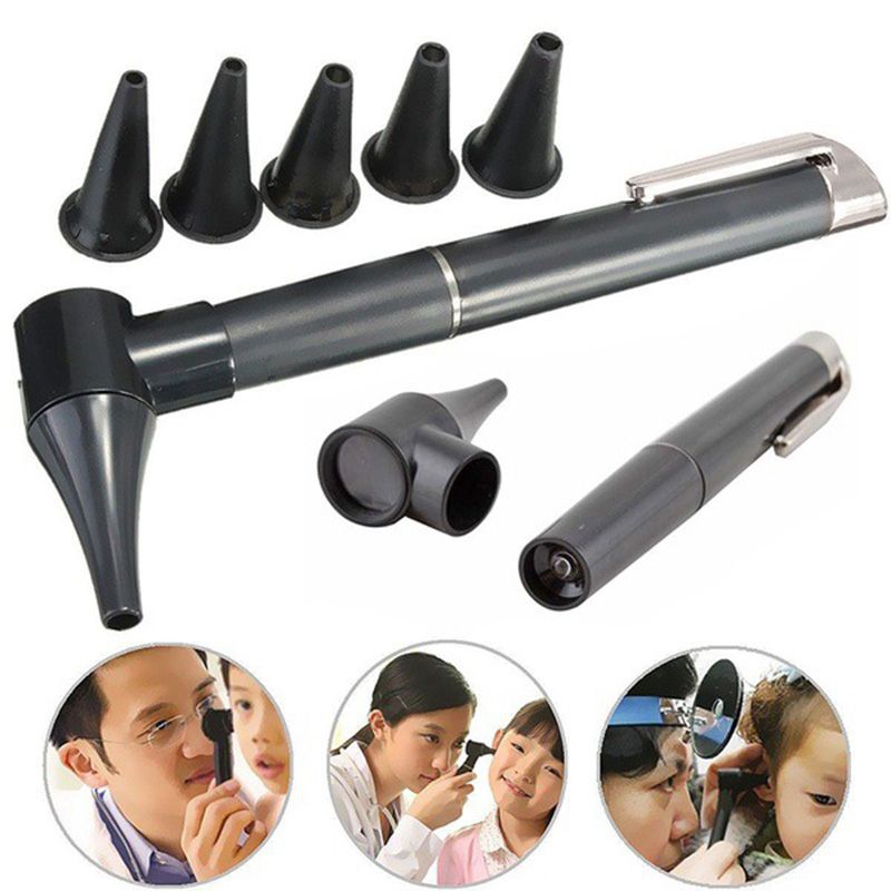 Diagnositc Otoscope Set Penlight Ear Health Care