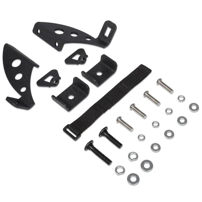 1Set Hi Lift Jack Mount Hood/Front & Rear Door Hinge Bracket Fit for 2007-2020 Jeep Wrangler JK JL JKU JLU