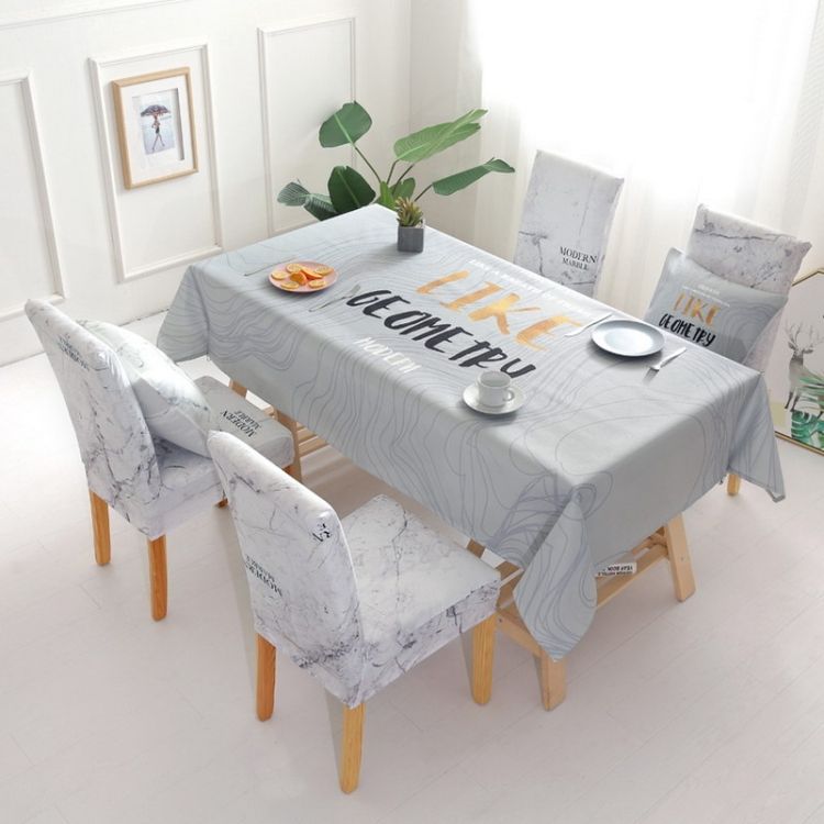 Light Luxury Cotton Linen Table Cloth