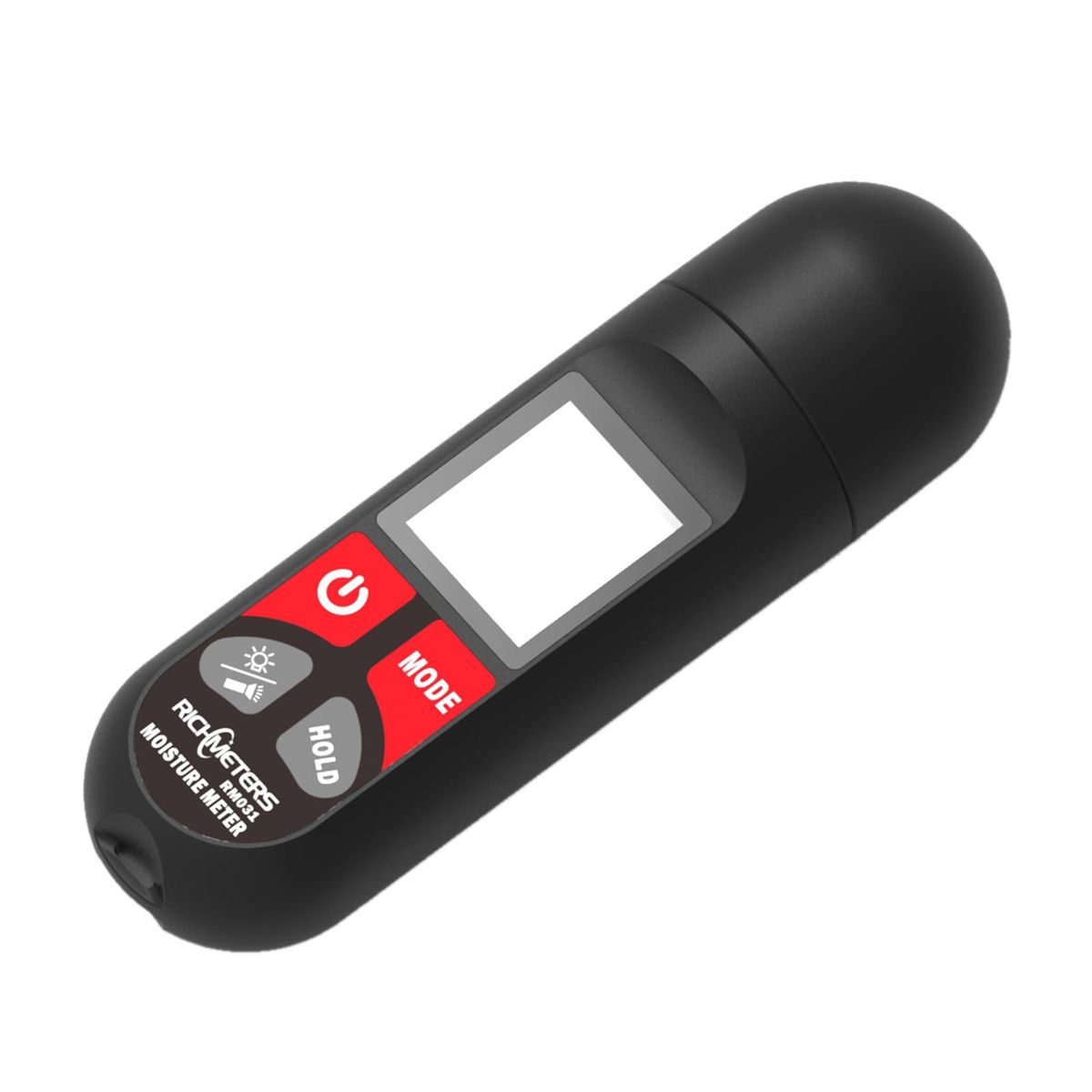 RICHMETERS RM031 Wood Moisture Tester Multifunctional Moisture Tester Dual-Needle Wood Humidity Tester