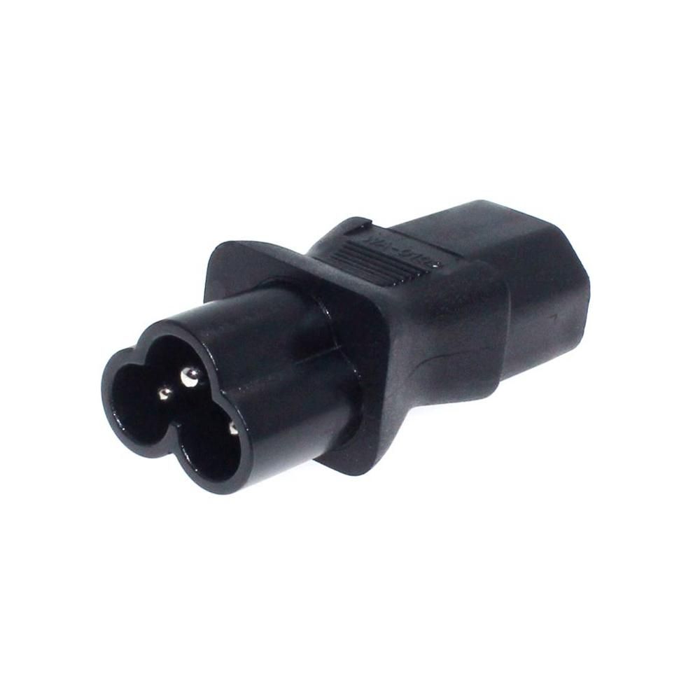 IEC 320 C13 3Pole Female To C6 Male AC Power Converter C13-C6 Adapter 10A 250V