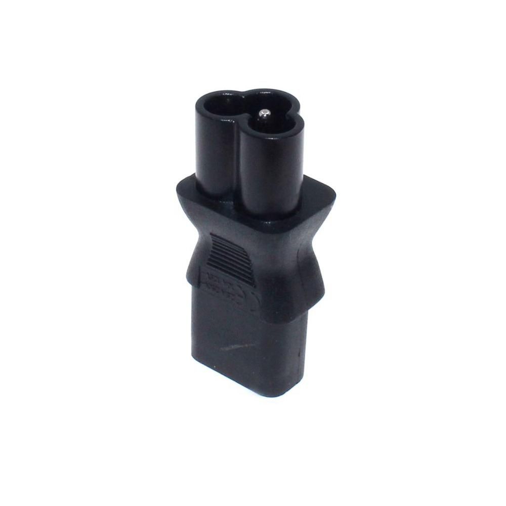 IEC 320 C13 3Pole Female To C6 Male AC Power Converter C13-C6 Adapter 10A 250V