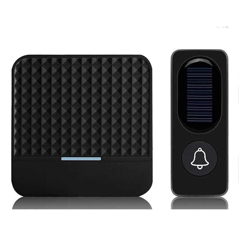 Wireless Solar Doorbell IP65 Waterproof 300M Doorbells Chime