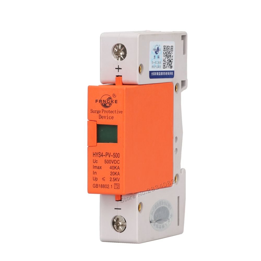 1000V SPD Pole 500V House 20KA~40KA P 1 800V Surge 1 DC