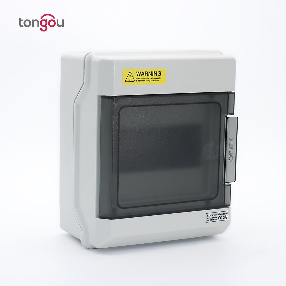 6 Ways IP66 PC Waterproof Distribution Box Switch Box