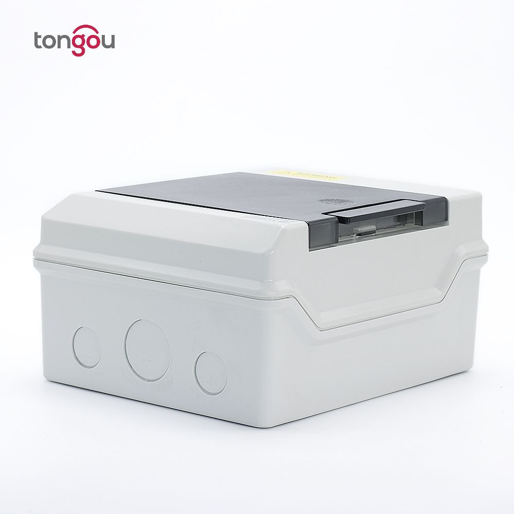 6 Ways IP66 PC Waterproof Distribution Box Switch Box