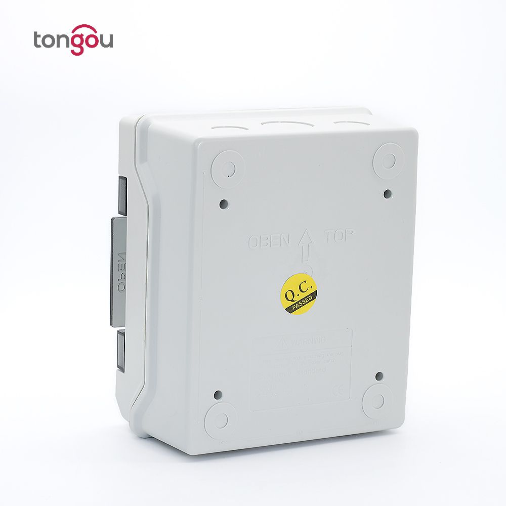 6 Ways IP66 PC Waterproof Distribution Box Switch Box