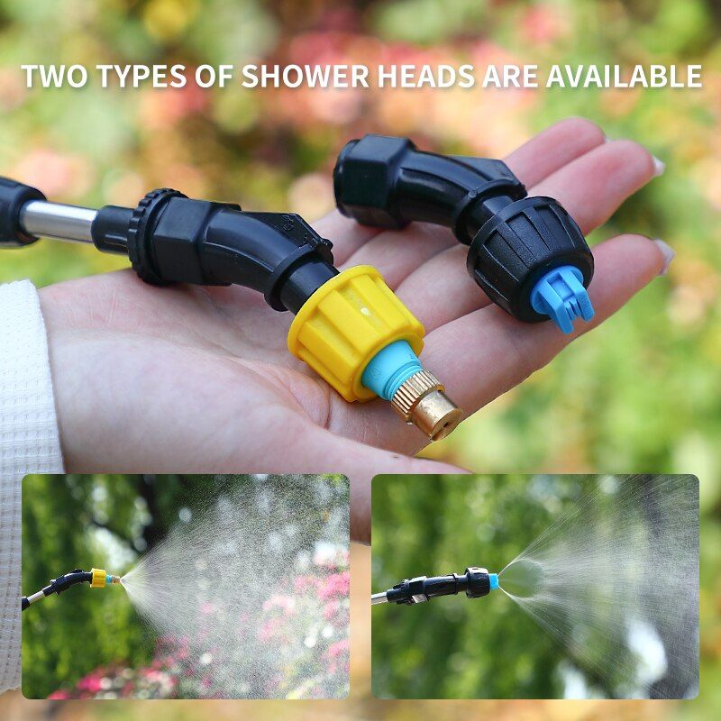 5L Electric Sprayer Garden Automatic Atomizing USB Rechargeable Plant Sprayer Spray Bottle Sprinkler Garden Irrigation Blue