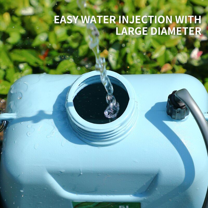 5L Electric Sprayer Garden Automatic Atomizing USB Rechargeable Plant Sprayer Spray Bottle Sprinkler Garden Irrigation Blue