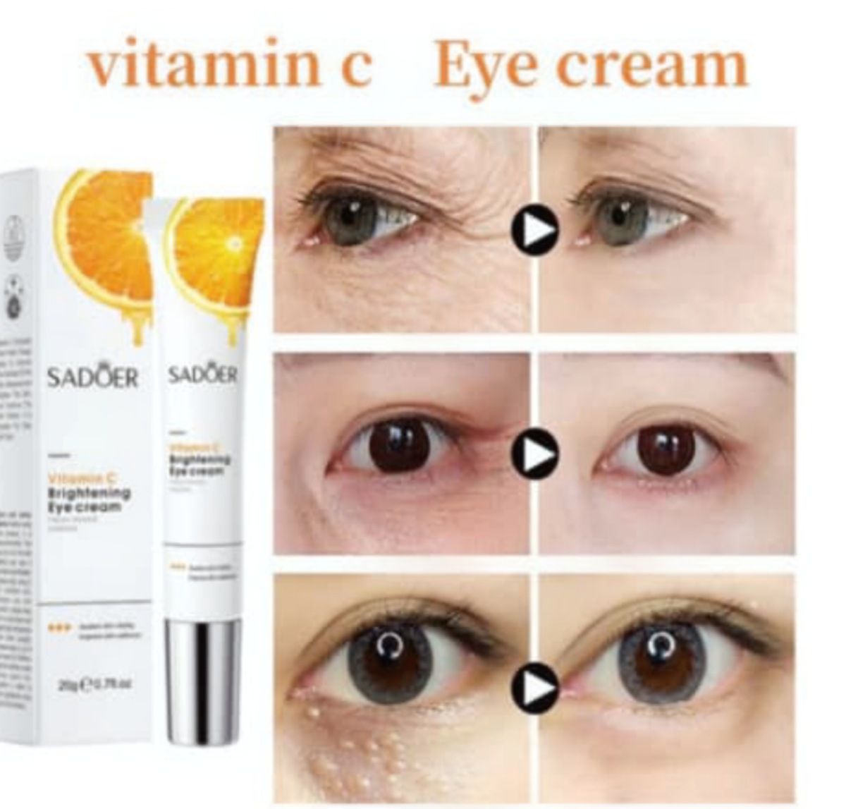 VITAMIN C BRIGHTENING EYE CREAM(DARK & FINE LINES CIRCLE REMOVER)