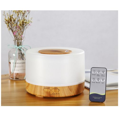 500ml U-ltrasonic Air Humidifier Aroma Diffuser + Free Oil