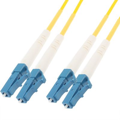 3m LC-LC Dual-Core Single Mode Fiber Optic Jumper