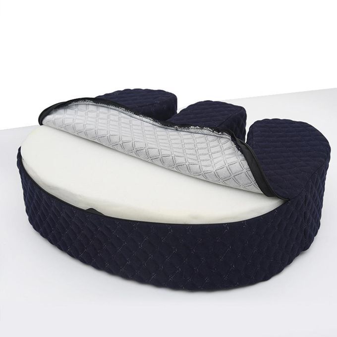 Elderly Turning Device Sponge Nursing Device Bedsore Pad Light Grey