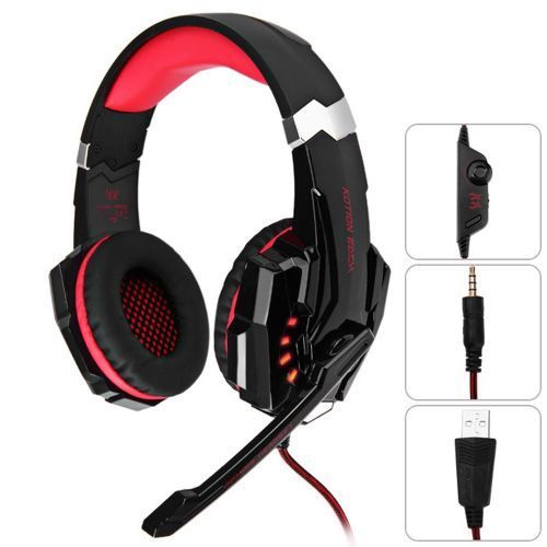 KOTION Gaming Headset 3.5mm Gaming Headset For PS5, PS4 & PC