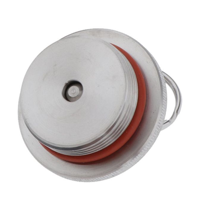 Keg Lid  Growler Lid   With Pressure Relief Valve Stainless