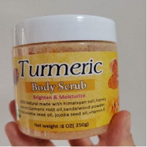 Turmeric Body Scrub With Honey & Himalayan Salt