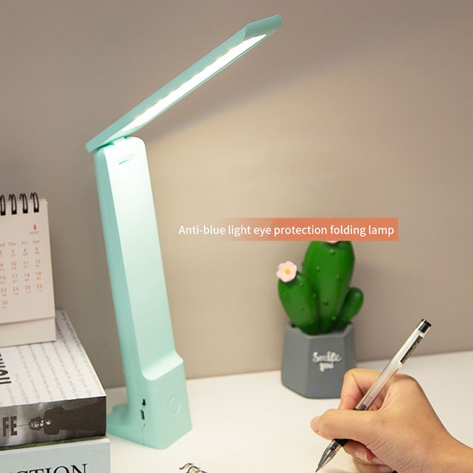 Touch LED Night Bedside Table Lamp Reading Light Recharge- Green
