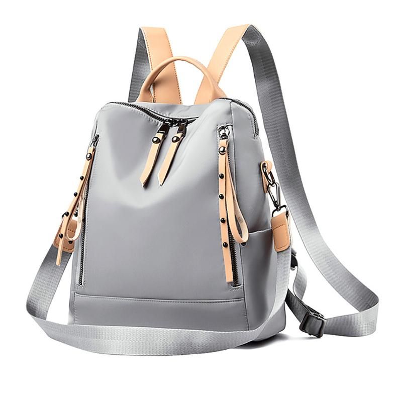 Ladies Waterproof Lightweight Oxford Backpack Shoulder Bag-G