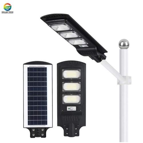 600watts Waterproof Motion Sensor Solar Street Light With Remote,Longer Lasting Battery. With Free Pole Stand