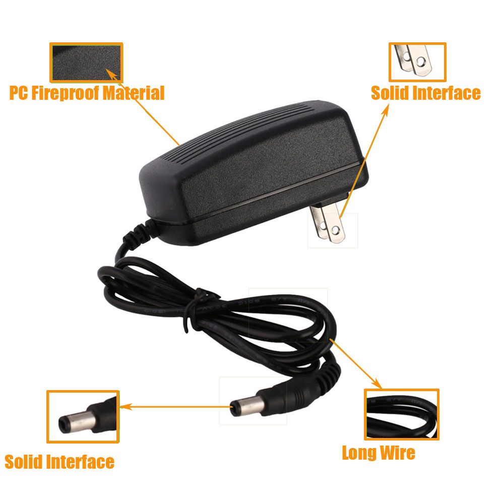 DC 12V 3V 6V 19V 20V US EU Plug Power Supply Adapter