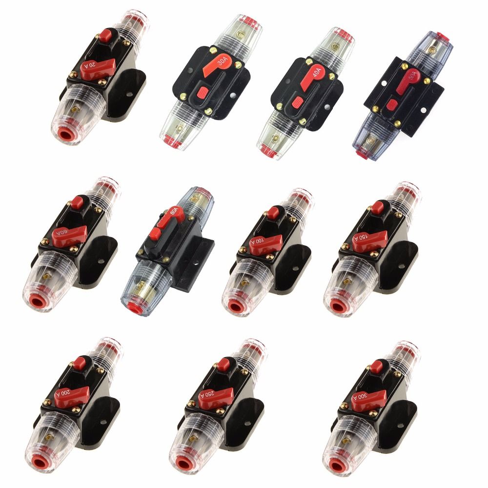 12V-24V 20A 30A 40A 50A 60A 80A 100A DC Auto Car Bike