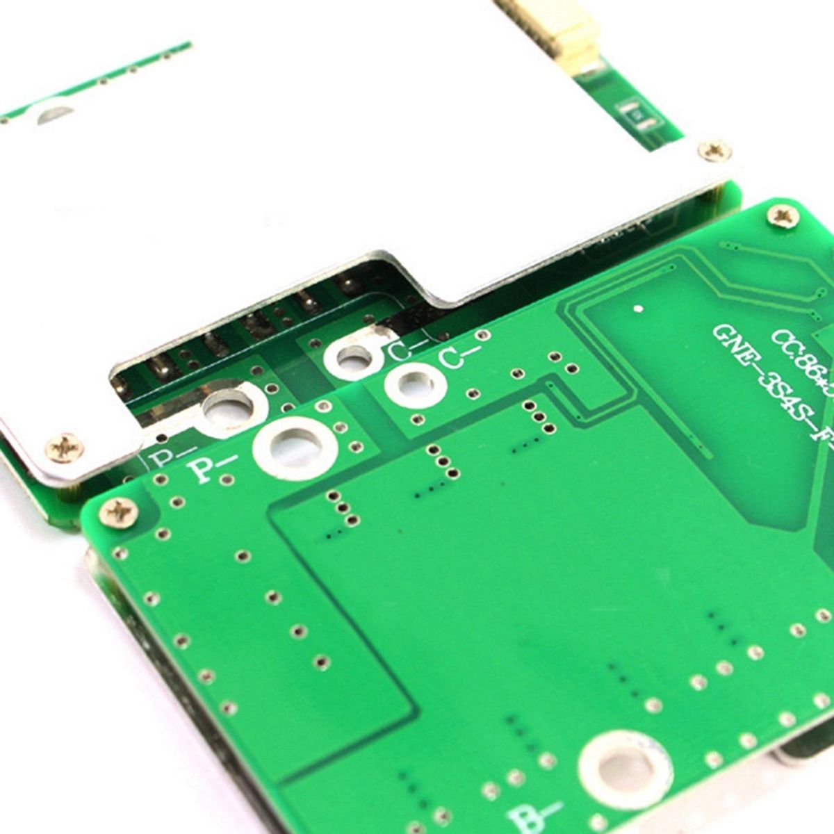 4S 12V 100A LiFePO4 Lithium Battery Protection Board with Power Battery Balance/Enhance BMS PCB Protection Board