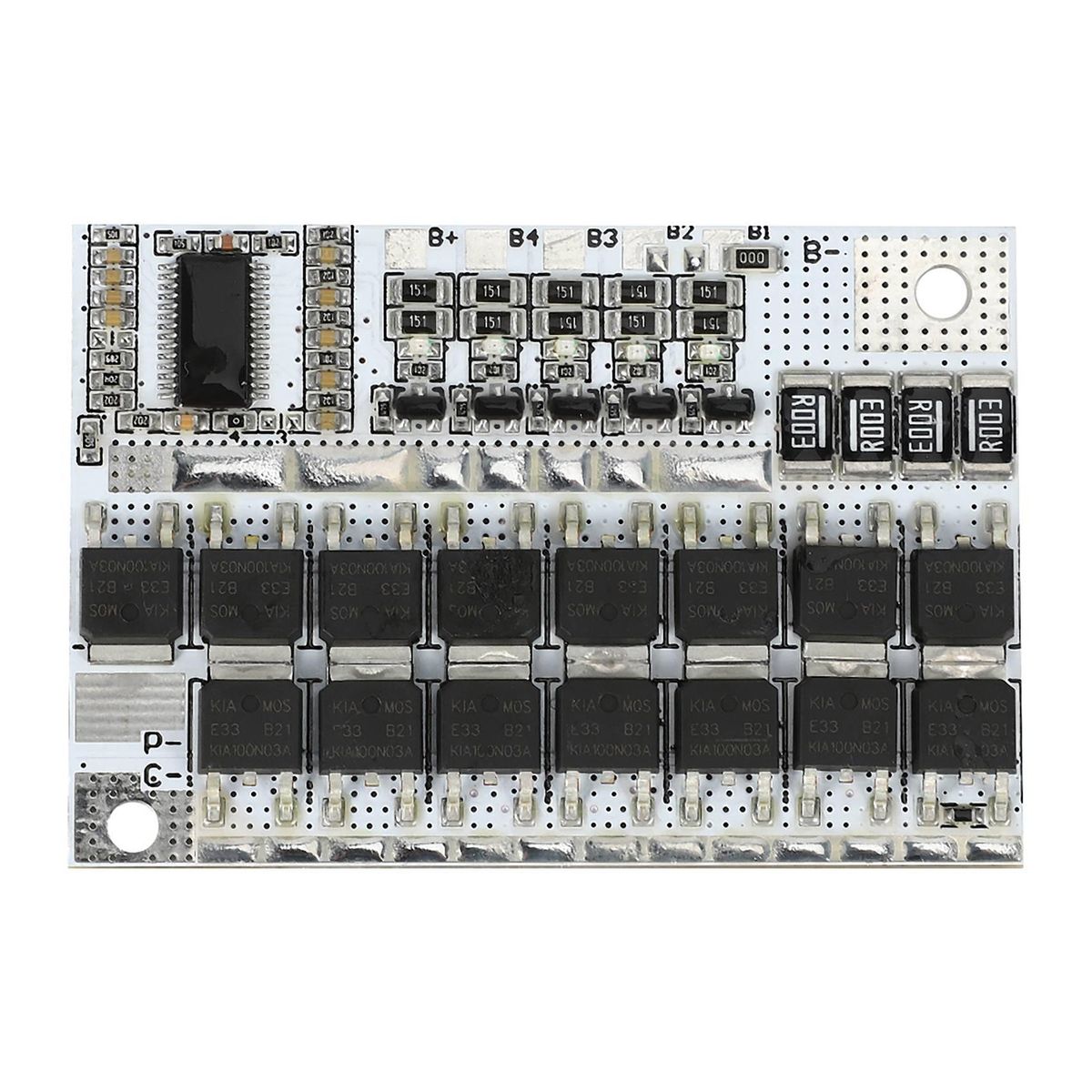 Bms 12V 16.8V 21V 100A Li-Ion Ternary Lithium Battery Protection Board With Balance Pcm 18650 Lipo Bms Protection Pcb(4S)