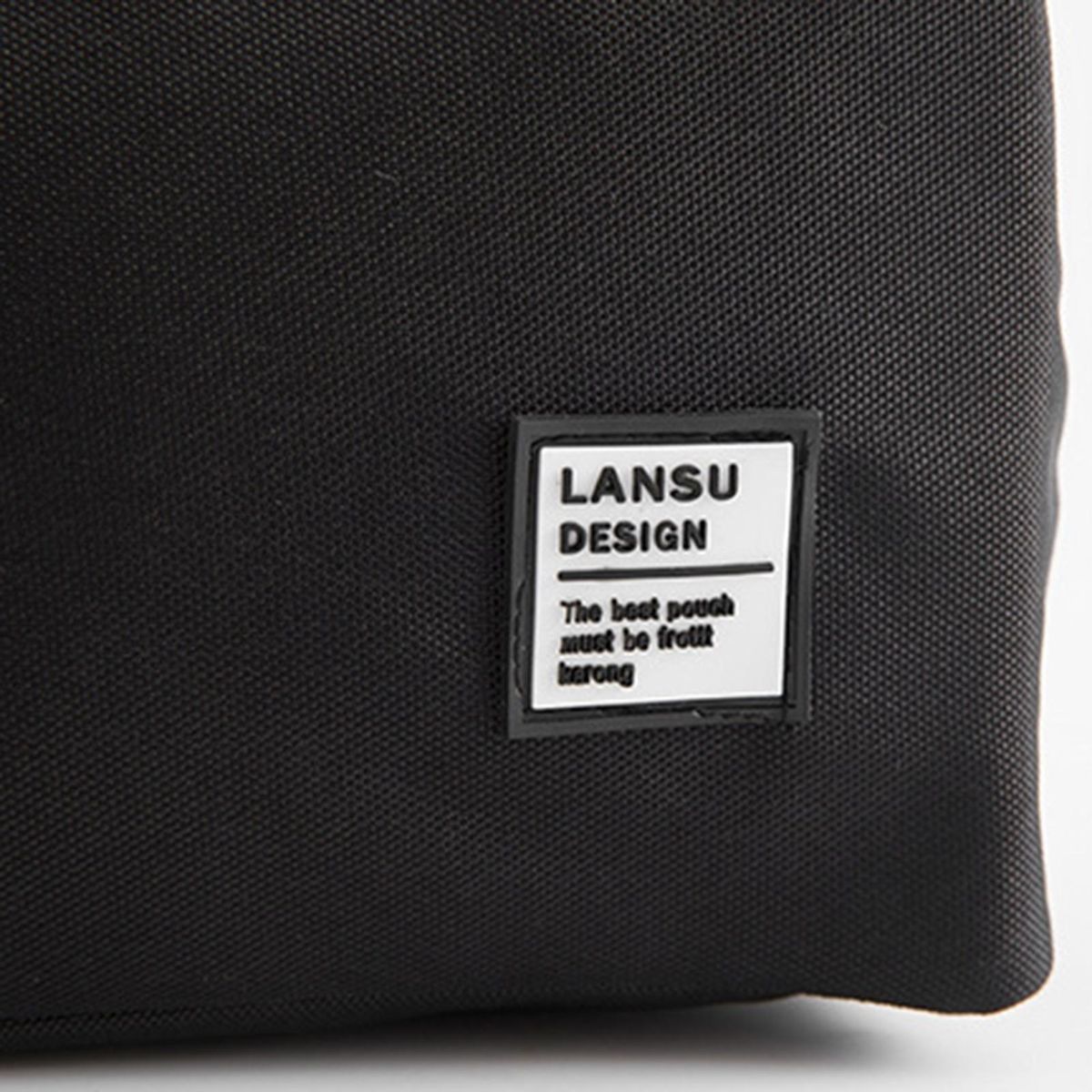 Lunch Box Bag Simple Thermal Insulation Lunch Box Tote Bag Black
