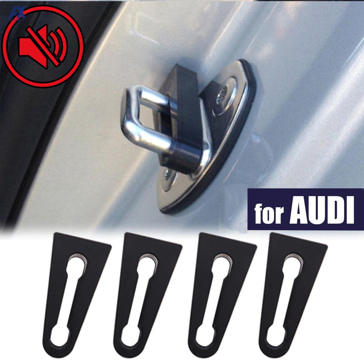 Car Door Lock Sound Deadener Damper Buffer Vehicle Covers