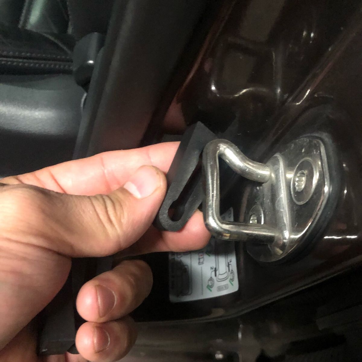 Car Door Lock Sound Deadener Damper Buffer Vehicle Covers