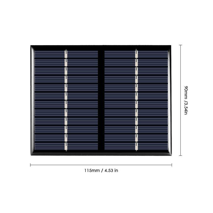 1.5W 12V Polycrystalline Silicon Solar Panel Solar Cell For