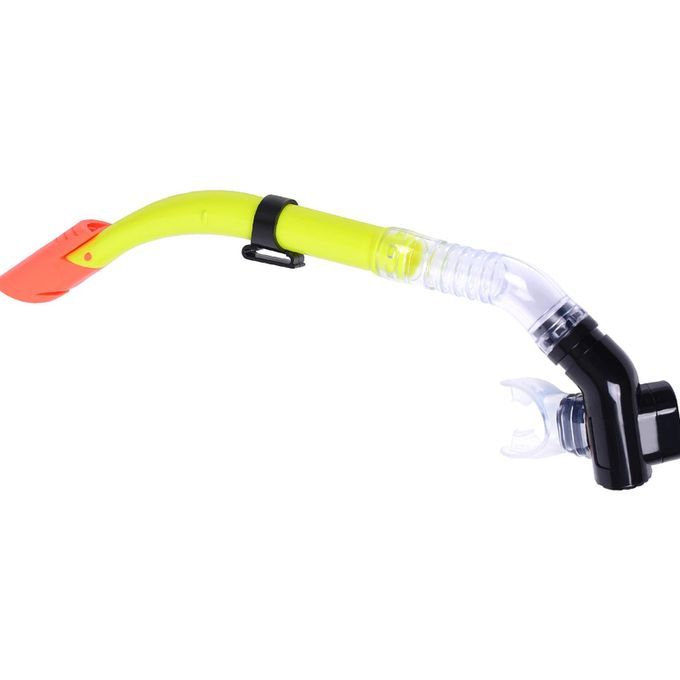 Semi Dry Snorkel Snorkeling Scuba Dive Swimming Freediving Yellow