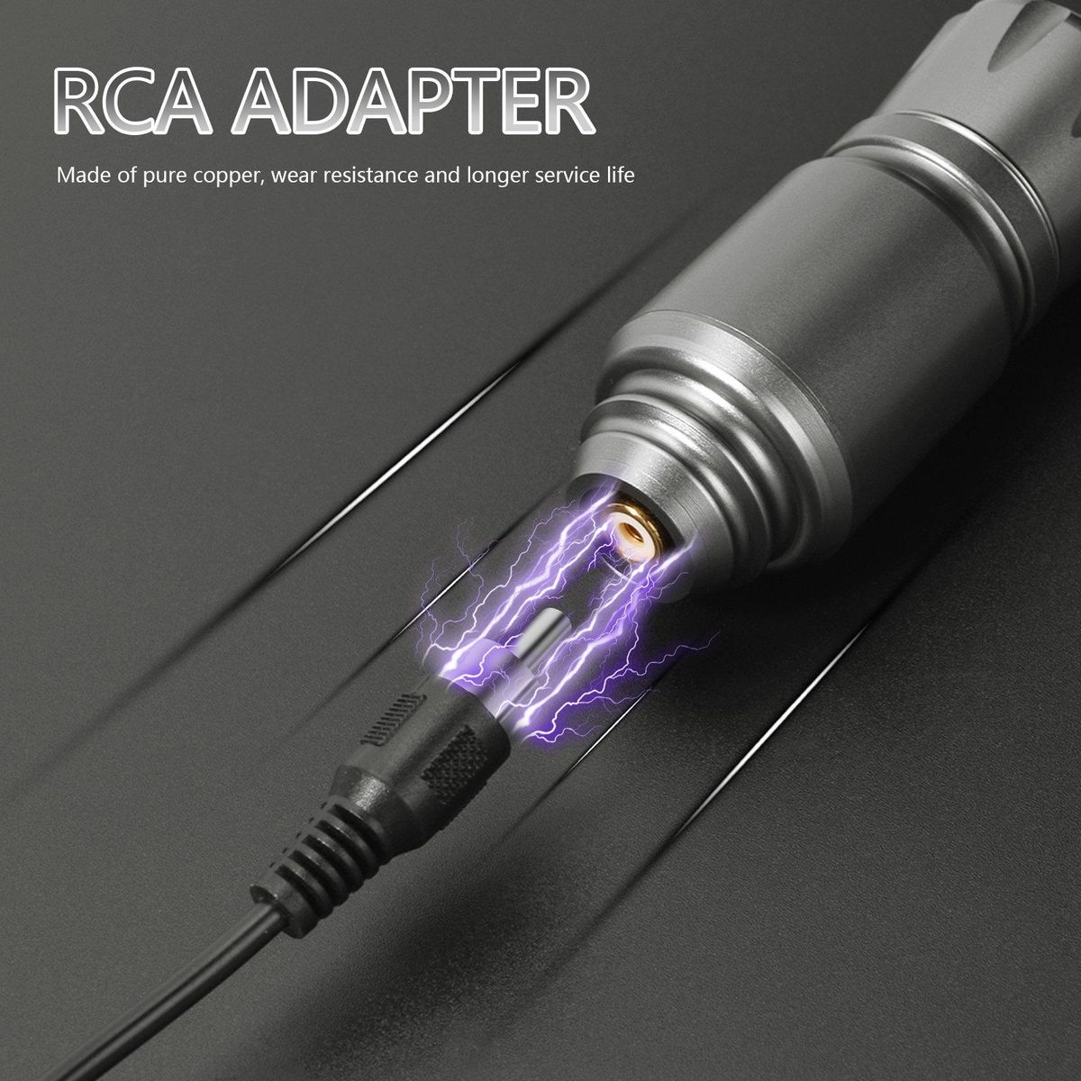 ATOMUS Aluminum Alloy Rotary Tattoo Pen Tattoo Machine Shader Liner Motor Power Cord Kit for Artists Tattoo Supply