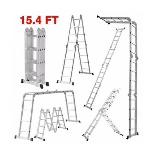 Foldable Multipurpose 4X4 Aluminium Ladder