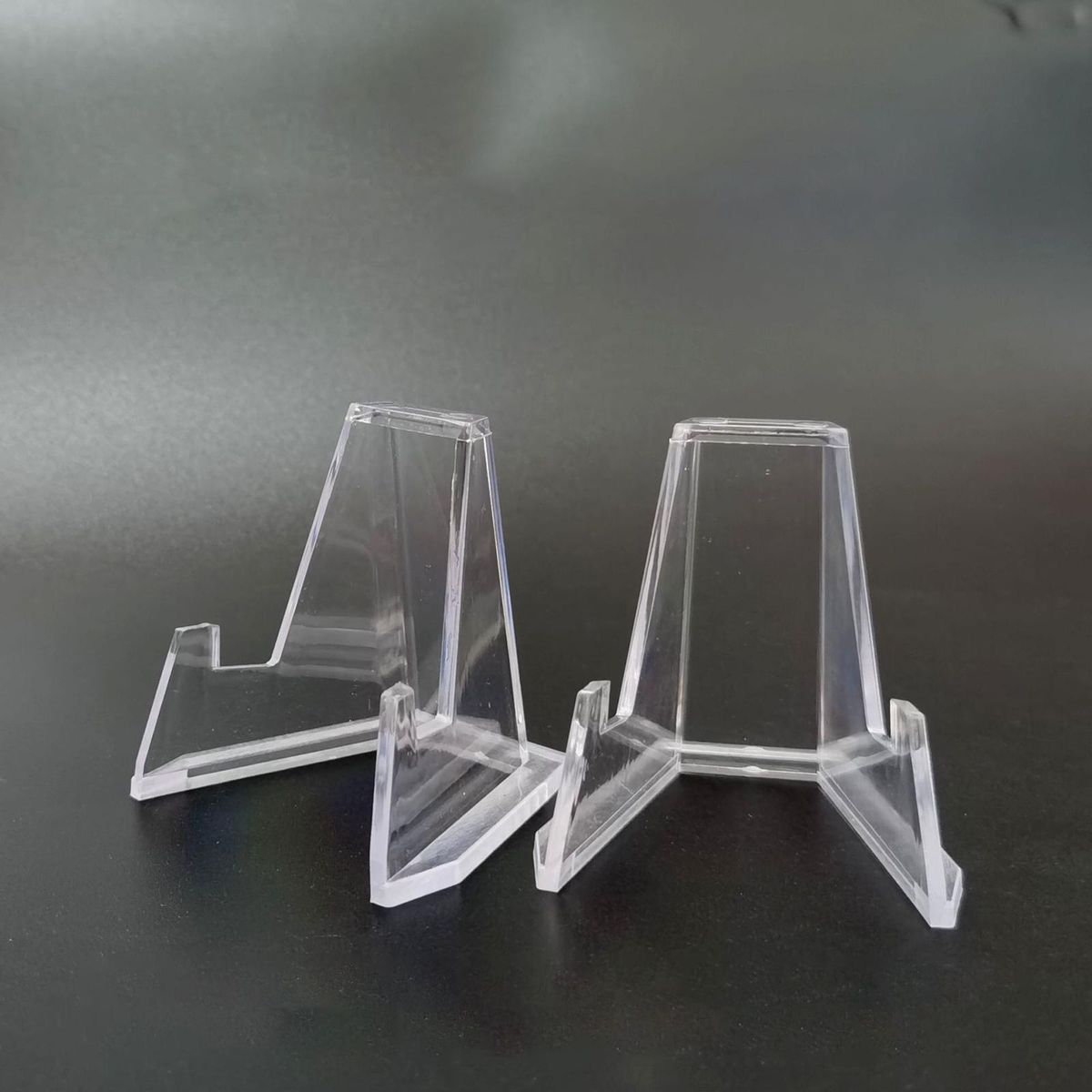 Clear Coin Display Easel Holder For Collection Medal Commemorative