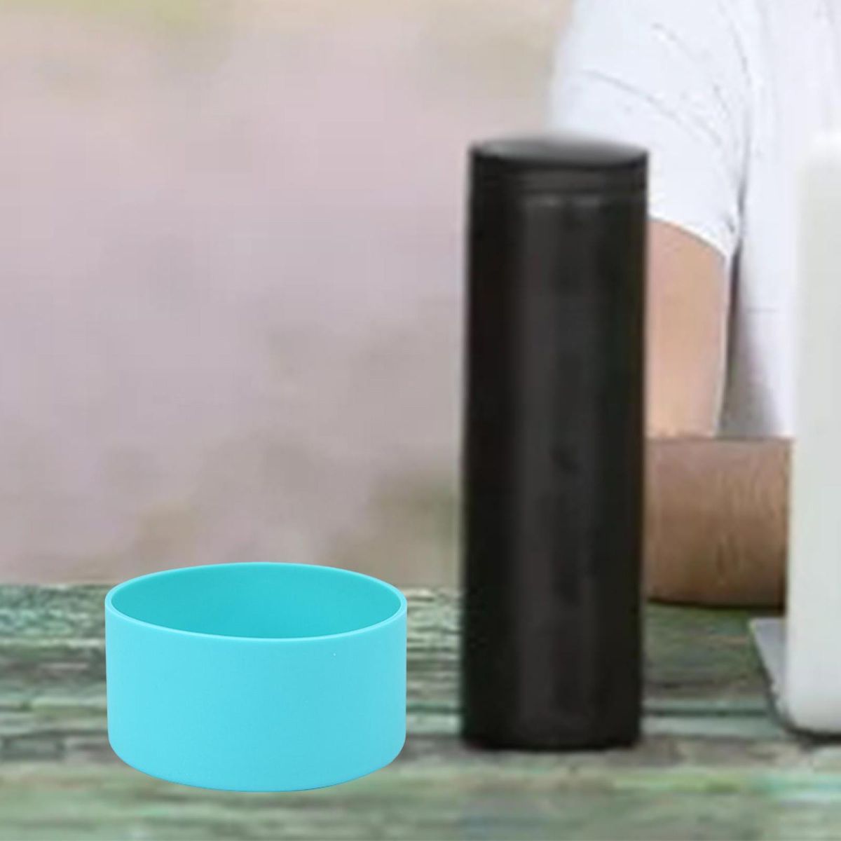 2Pcs Bottles Bottom Sleeve Cover Silicone Boot