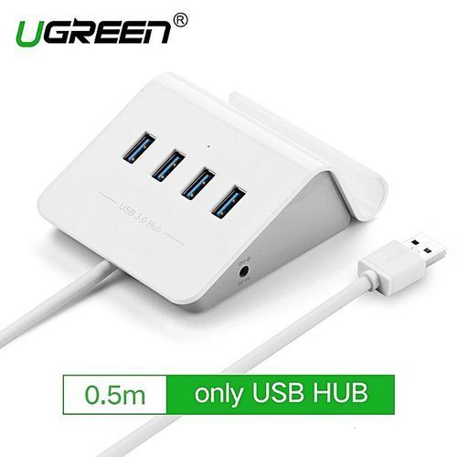 USB 3.0 HUB With Phone Holder 4 Port USB HUB USB Splitter Power Adapter For IMac Computer Laptop Accessories By HonTai