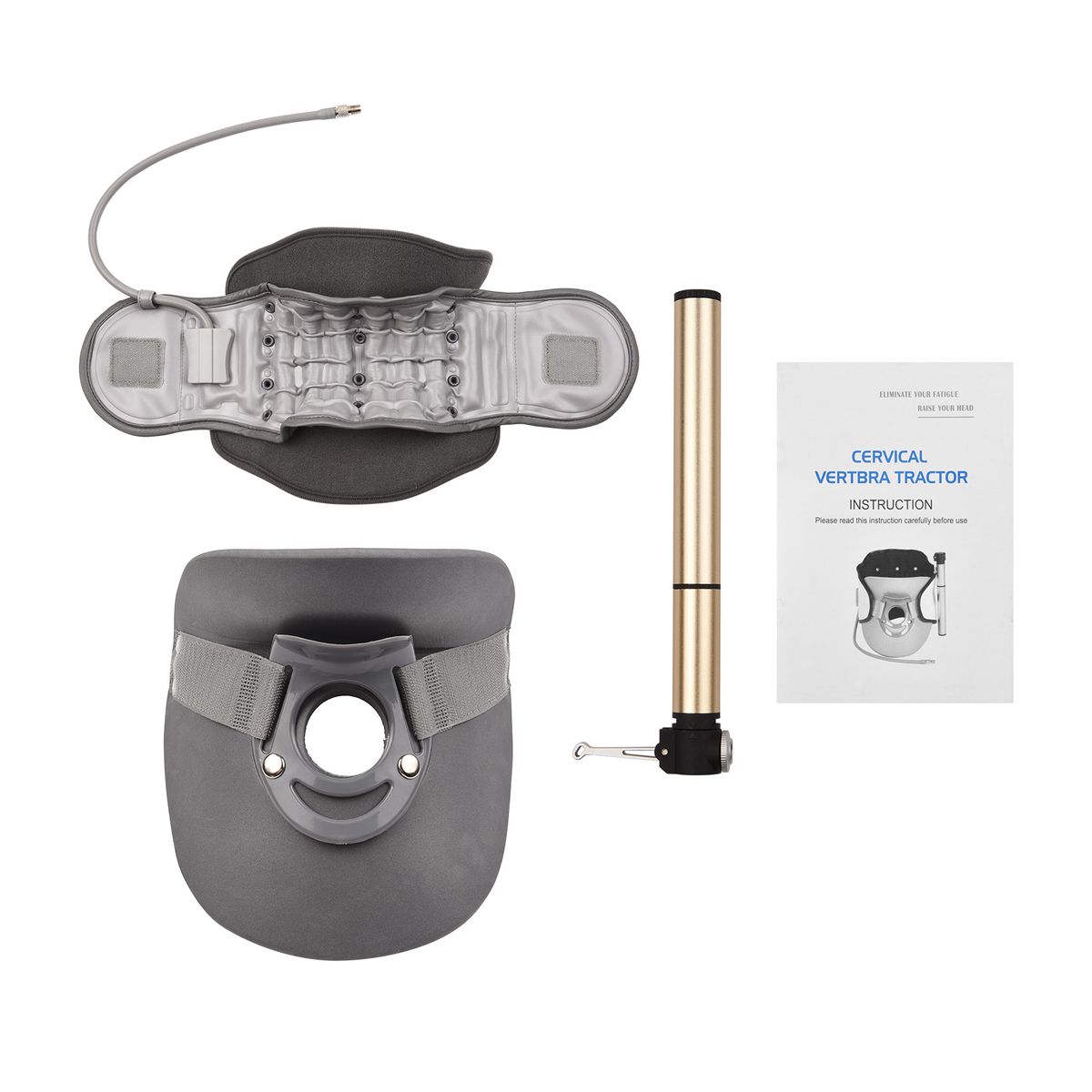 Cervical Neck Traction Device Adjustable Inflatable Neck