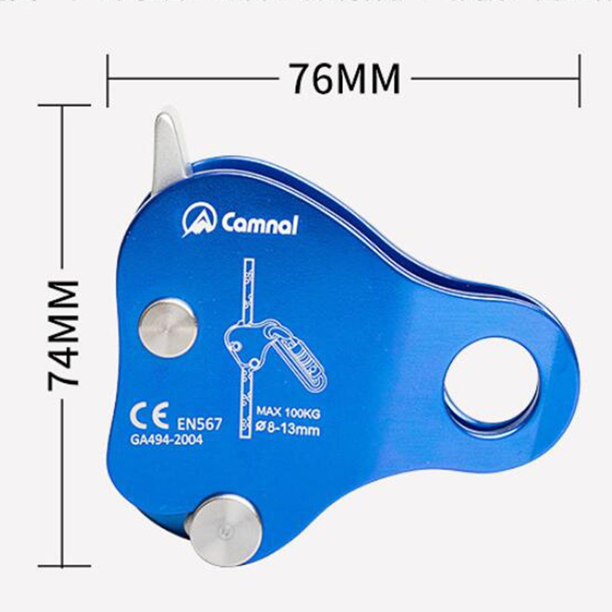 2x Rock Climbing Arborist Fall Protection Pulley Device