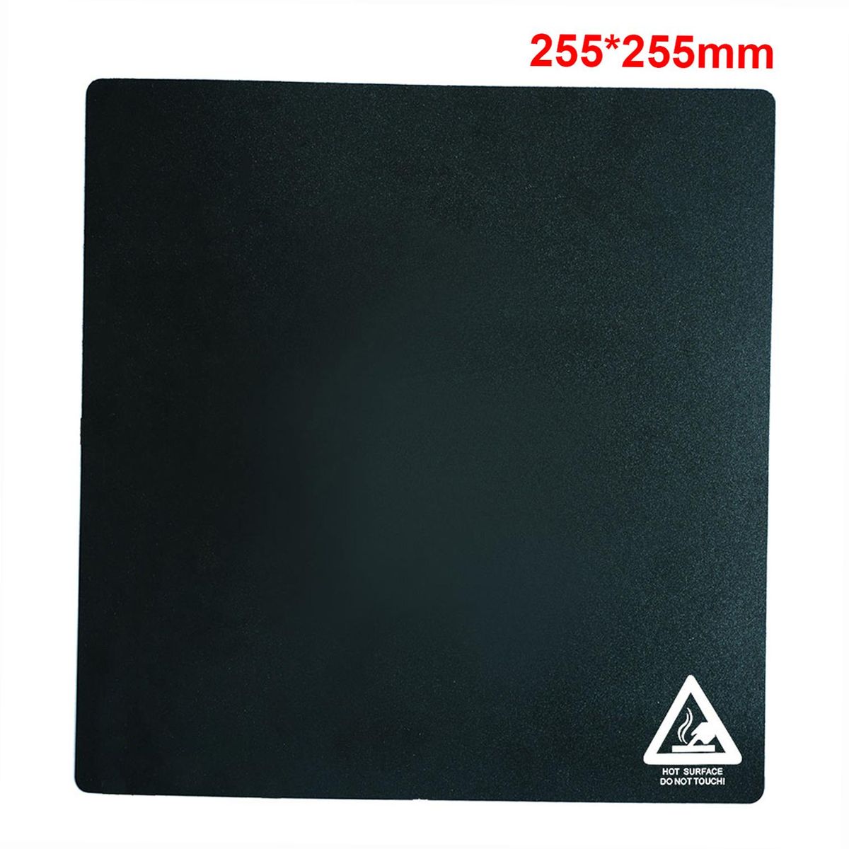 Tronxy Heated Bed Sticker Sheet Build Surface High Temperature Resistant 255*255mm/10.0*10.0in for 3D Printer Hotbed