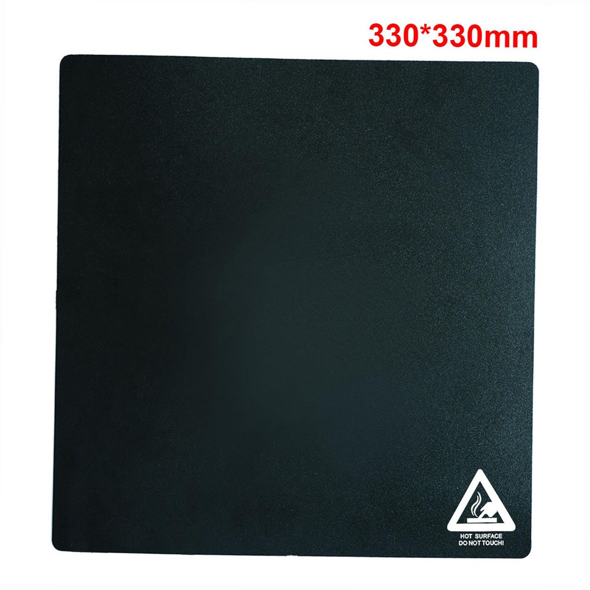 Tronxy Heated Bed Sticker Sheet Build Surface High Temperature Resistant 255*255mm/10.0*10.0in for 3D Printer Hotbed