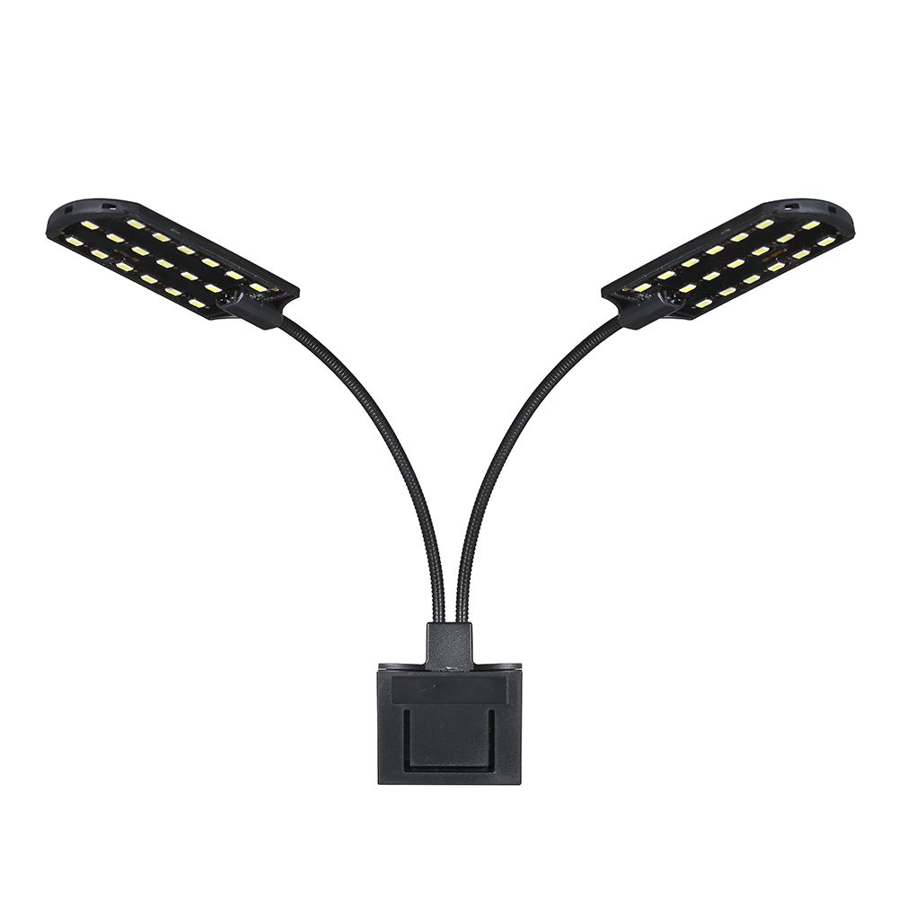 AC220V 15W 36 LED Dual-end Aquarium Light Fish Jar Lamp Flexible Bendable Illumination Angle White Portable