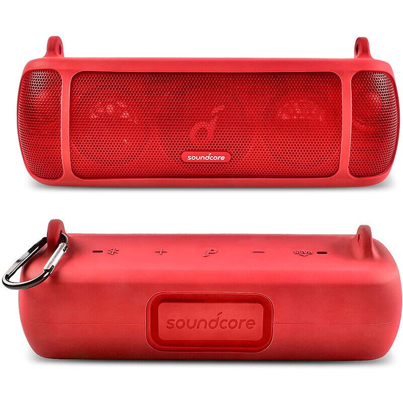 Silicone Case - Anker Soundcore Motion+ Speaker Pouch - Red