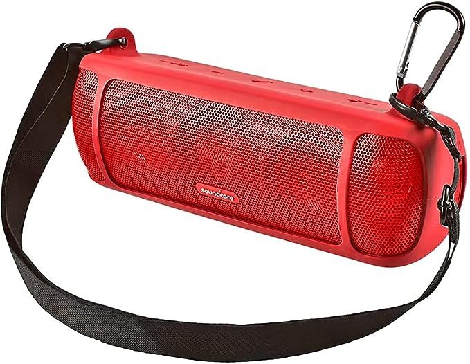 Silicone Case - Anker Soundcore Motion+ Speaker Pouch - Red
