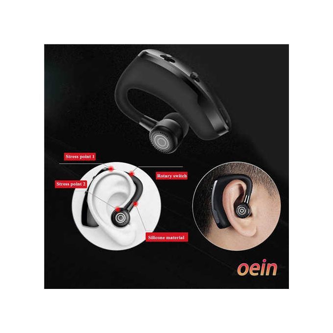 Bluetooth Earphones Wireless Headphones Handsfree Business Headsets With Mic Drive Call Sports Earphone For