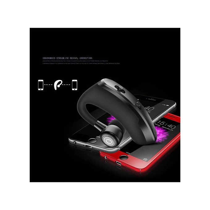Bluetooth Earphones Wireless Headphones Handsfree Business Headsets With Mic Drive Call Sports Earphone For